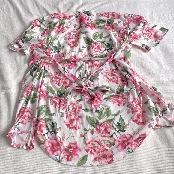 Show Me Your Mumu Brie Garden of Blooms Robe One Size - Picture 7 of 7